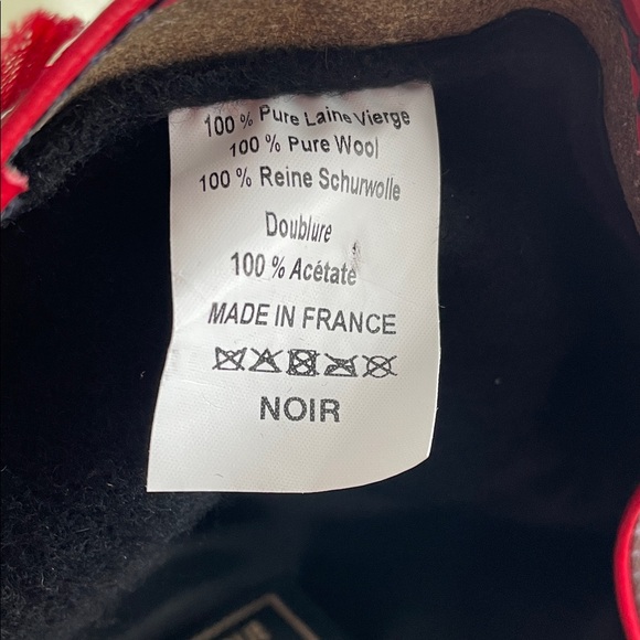 LAULHERE French beret black wool.  Great condition, never worn. - Picture 5 of 10